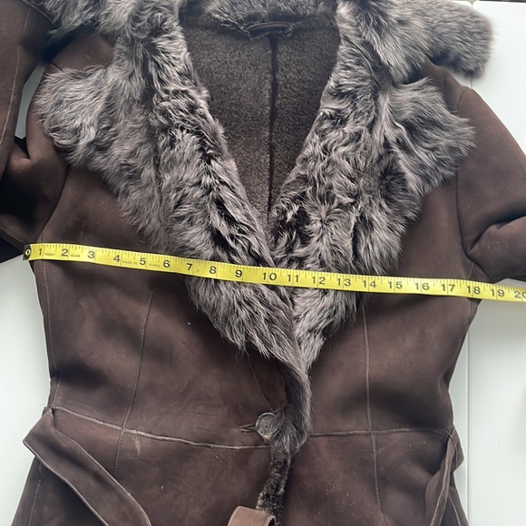 Genuine shearling coat - Picture 5 of 10